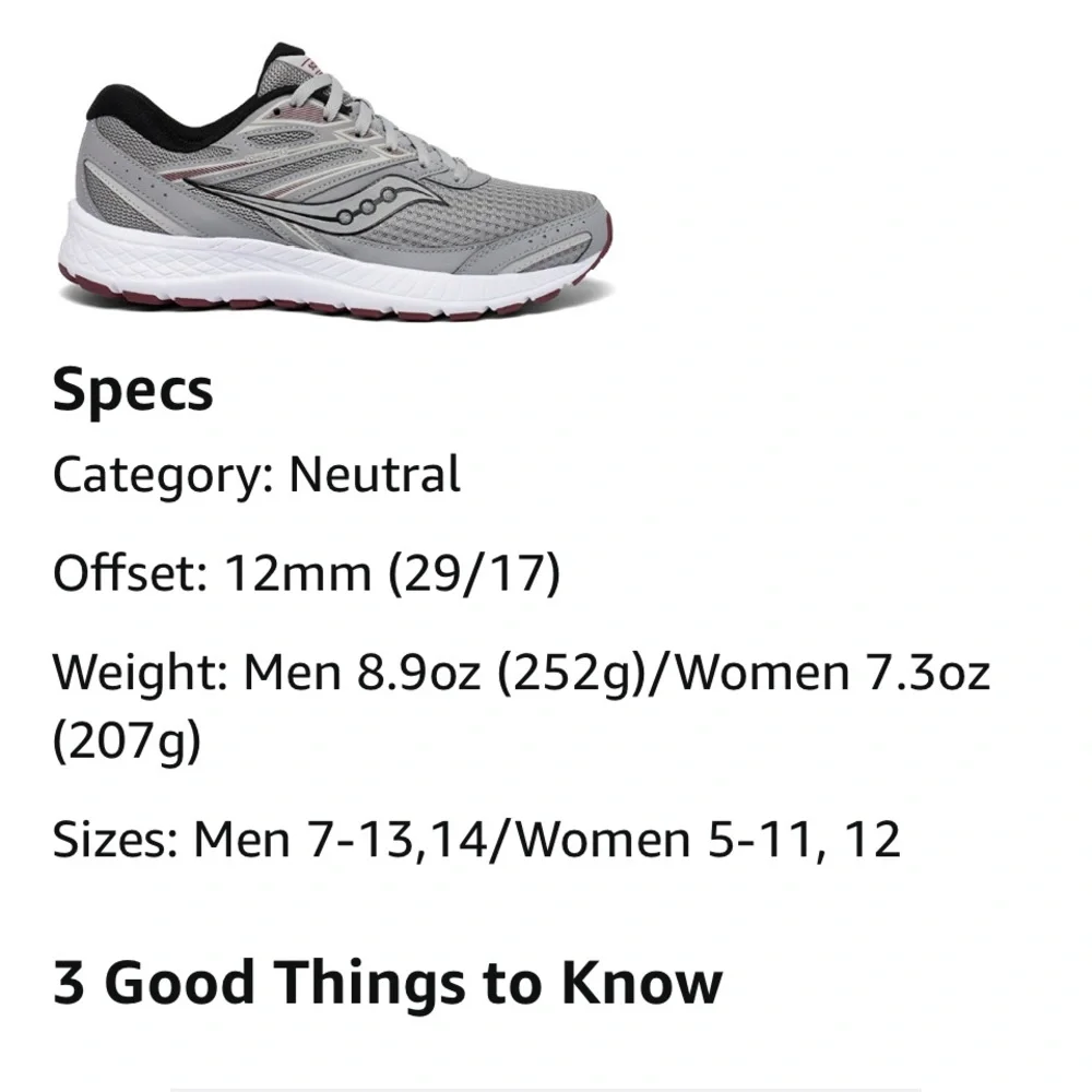 Saucony Women’s Cohesion 13 Running Shoe - Picture 7 of 14